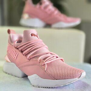 Muse Maia Metallic Rose Women's Puma Sneakers